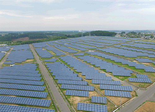 Foto de Aomori Misawa, planta de energía solar en Japón