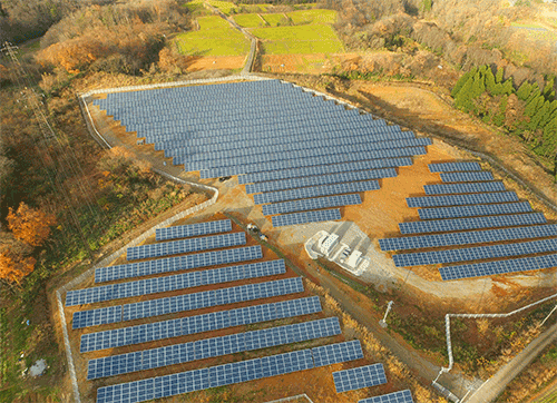 Foto de Toyama, planta de energía solar en Japón